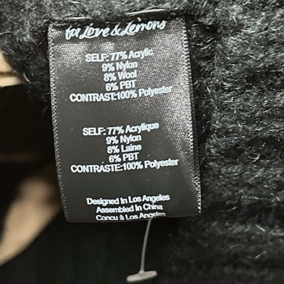 For Love & Lemons | Liberty Oversized Cardigan Size: Small - Picture 5 of 5